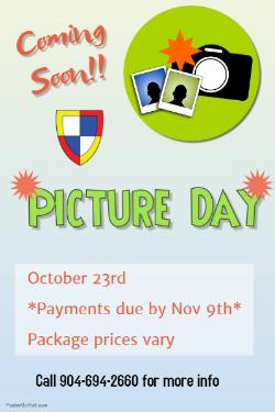 Picture Day - October 23rd 